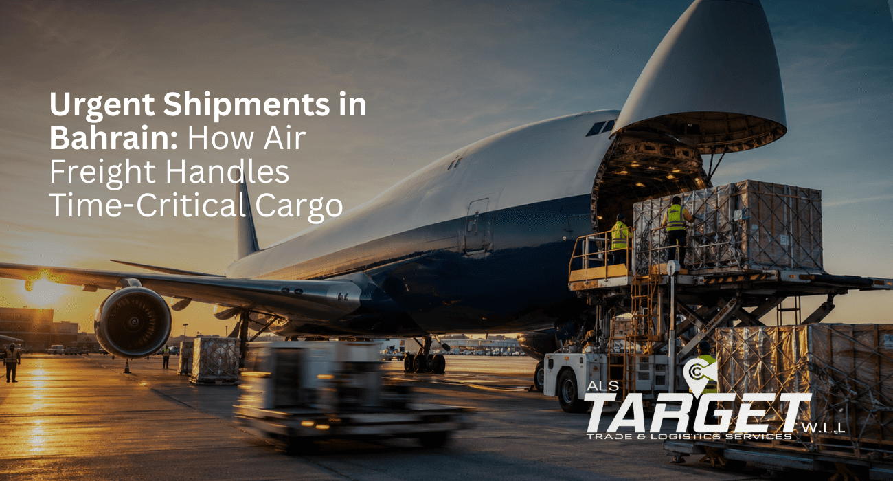 Urgent Shipments in Bahrain: How Air Freight Handles Time-Critical Cargo