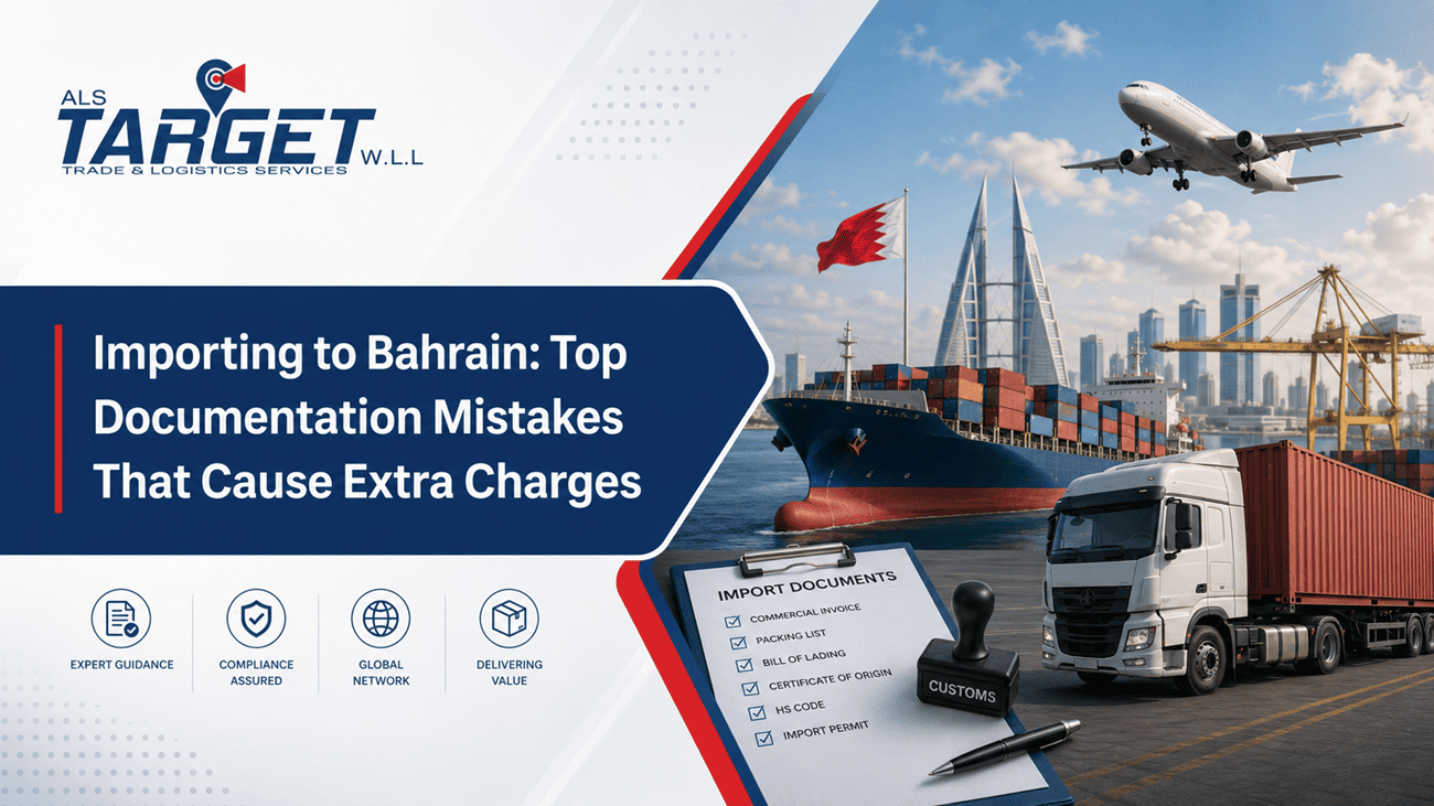 Importing to Bahrain: Top Documentation Mistakes That Cause Extra Charges