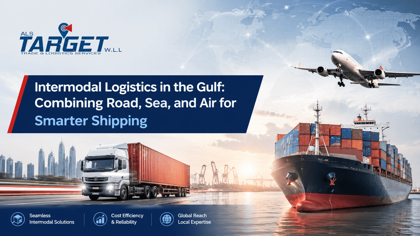 Intermodal Logistics in the Gulf: Combining Road, Sea, and Air for Smarter Shipping