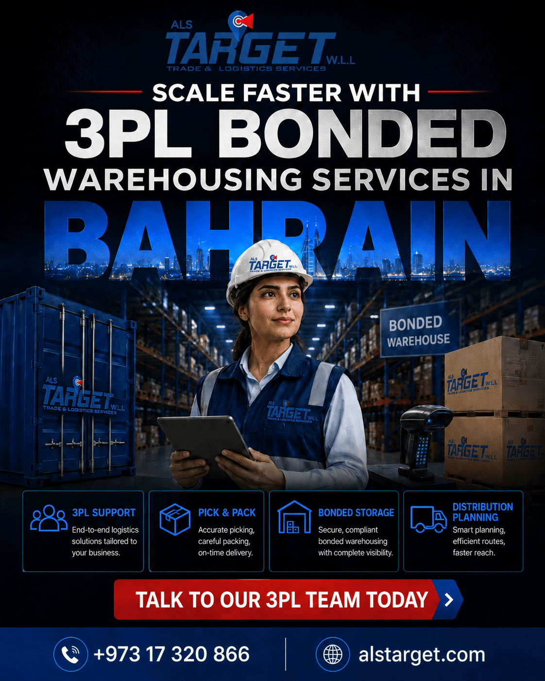 3PL Bonded Warehousing Services in Bahrain