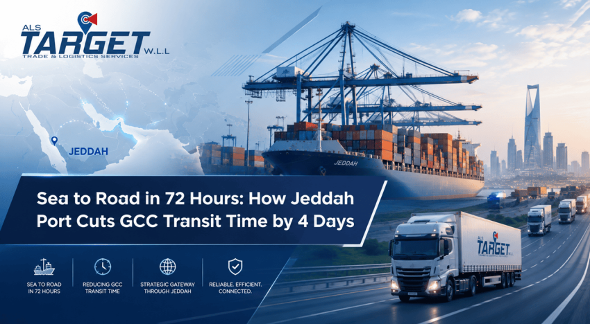 Sea to Road in 72 Hours: How Jeddah Port Cuts GCC Transit Time by 4 Days