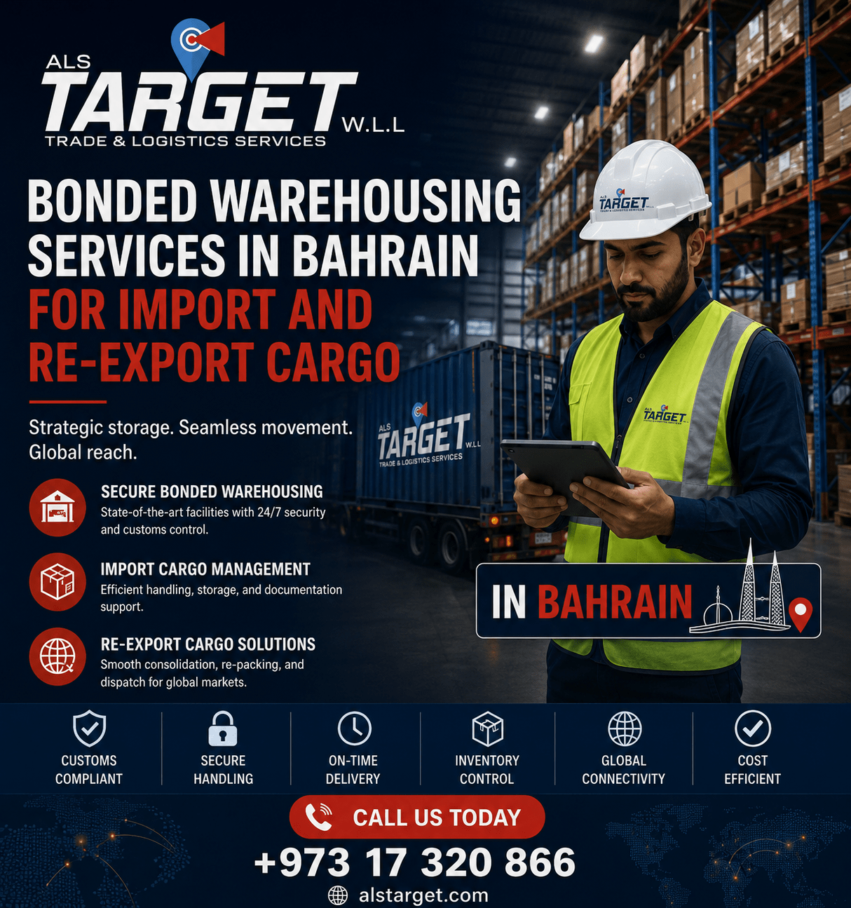 Bonded Warehousing Services in Bahrain for Import & Re-Export Cargo