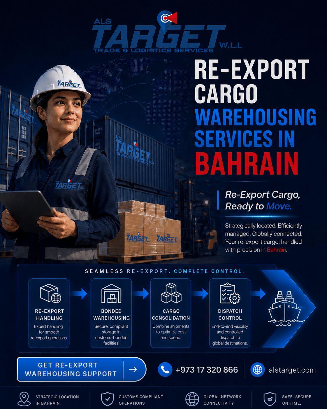 Re-Export Cargo Warehousing Services in Bahrain