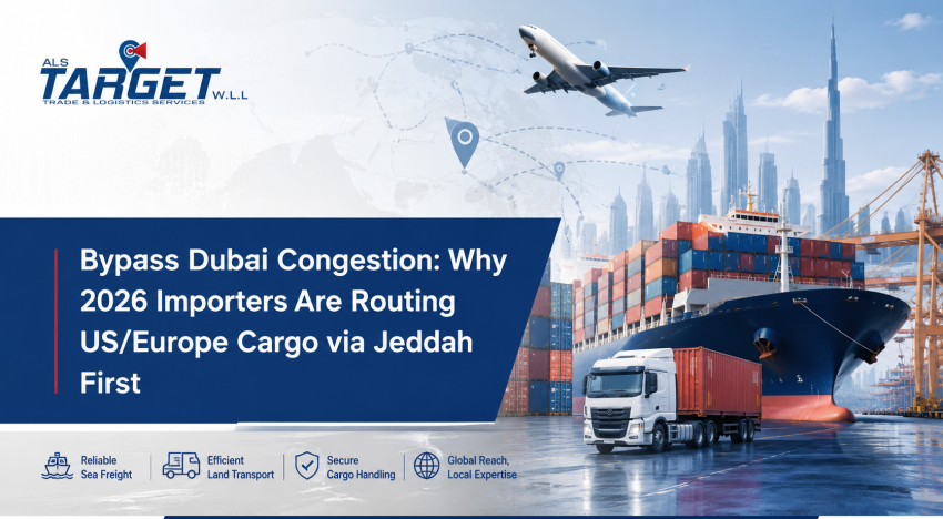 Bypass Dubai Congestion: Why 2026 Importers Are Routing US/Europe Cargo via Jeddah First