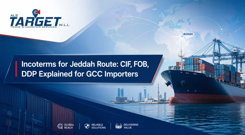 Incoterms for Jeddah Route: CIF, FOB, DDP Explained for GCC Importers