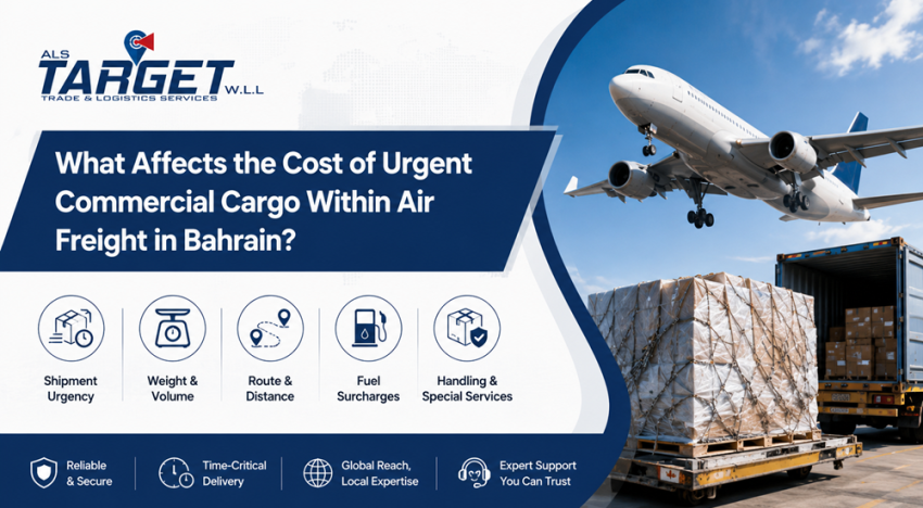 What Affects the Cost of Urgent Commercial Cargo Within Air Freight in Bahrain?
